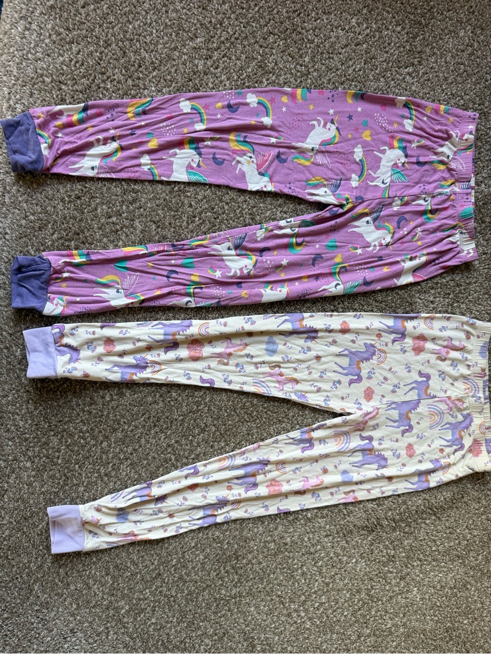 Set of 2 Unicorn Bamboo Viscose Pajamas (5-6y) - Picture 6 of 6